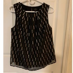 🌺Worthington black and gold glitter blouse🌺